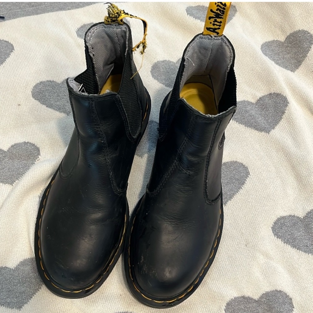 Dr. Martens Black Combat Boots